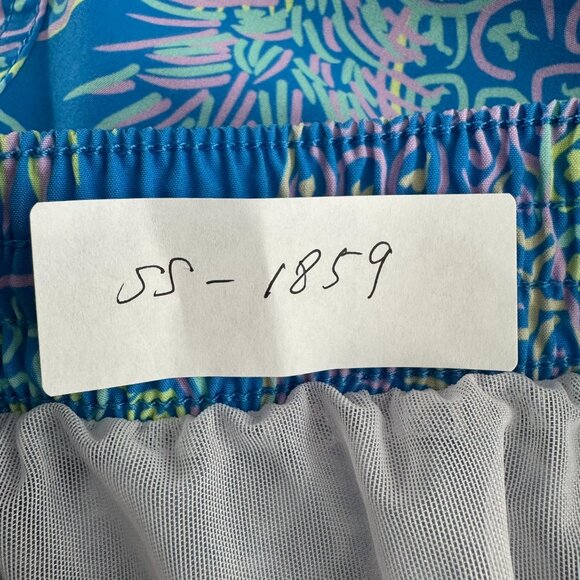 Chubbies‎ The Bay Breezes Swim Trunks Shorts Mens XL Pineapple Blue SS-1859 - Picture 2 of 9